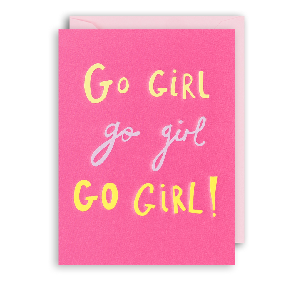Go Girl Card