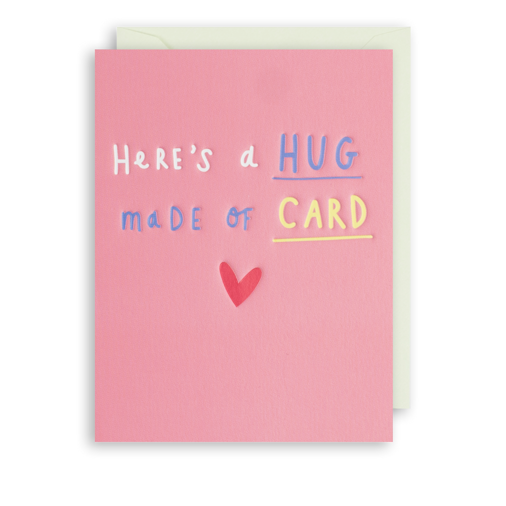 A Hug Made of Card