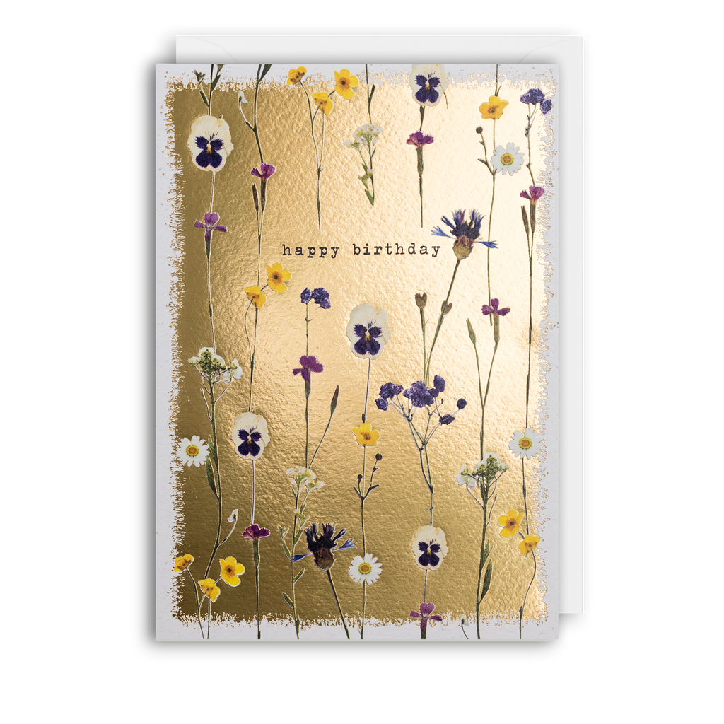 All Over Floral - Pressed Flowers