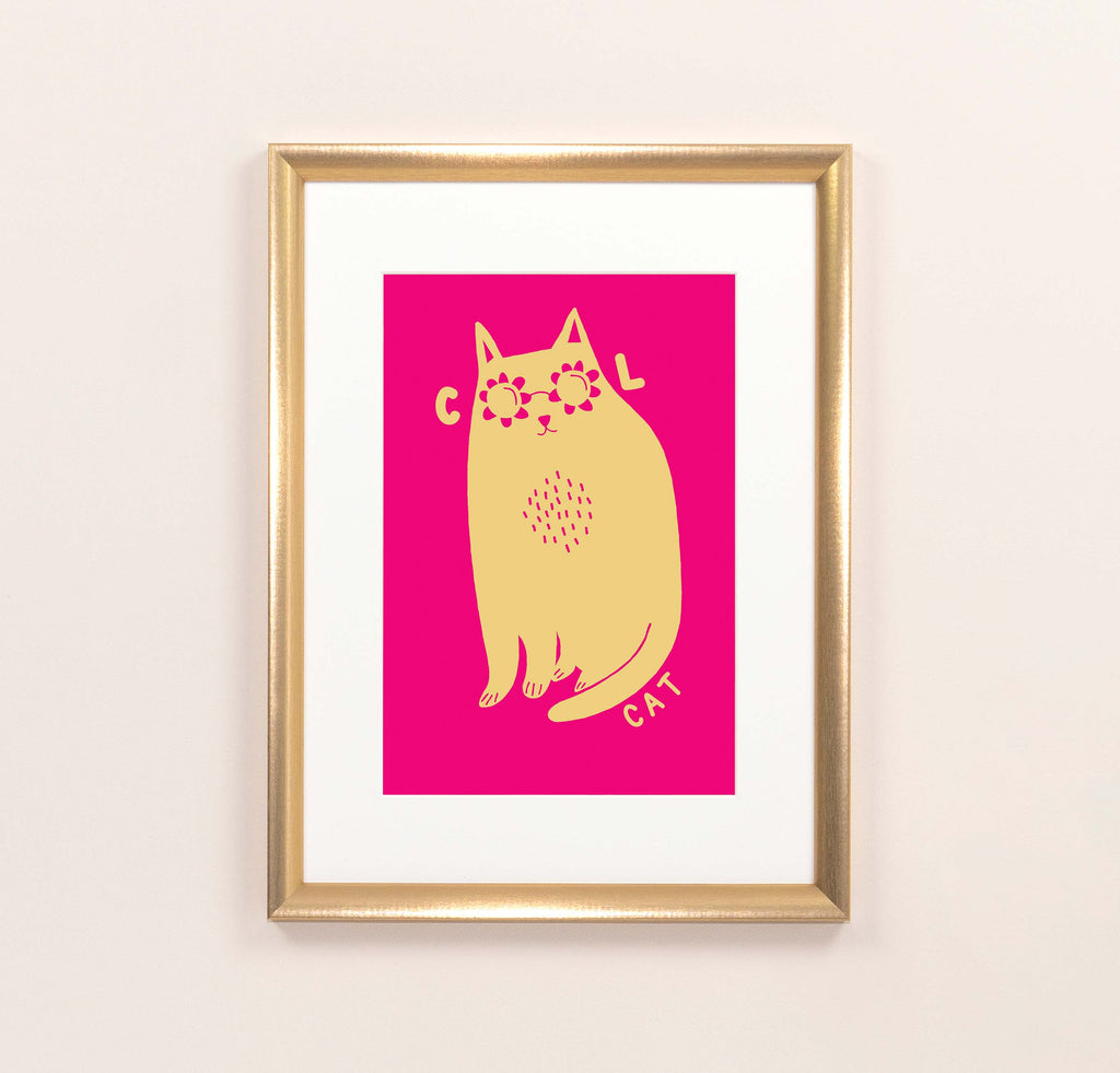 Cool Cat Print