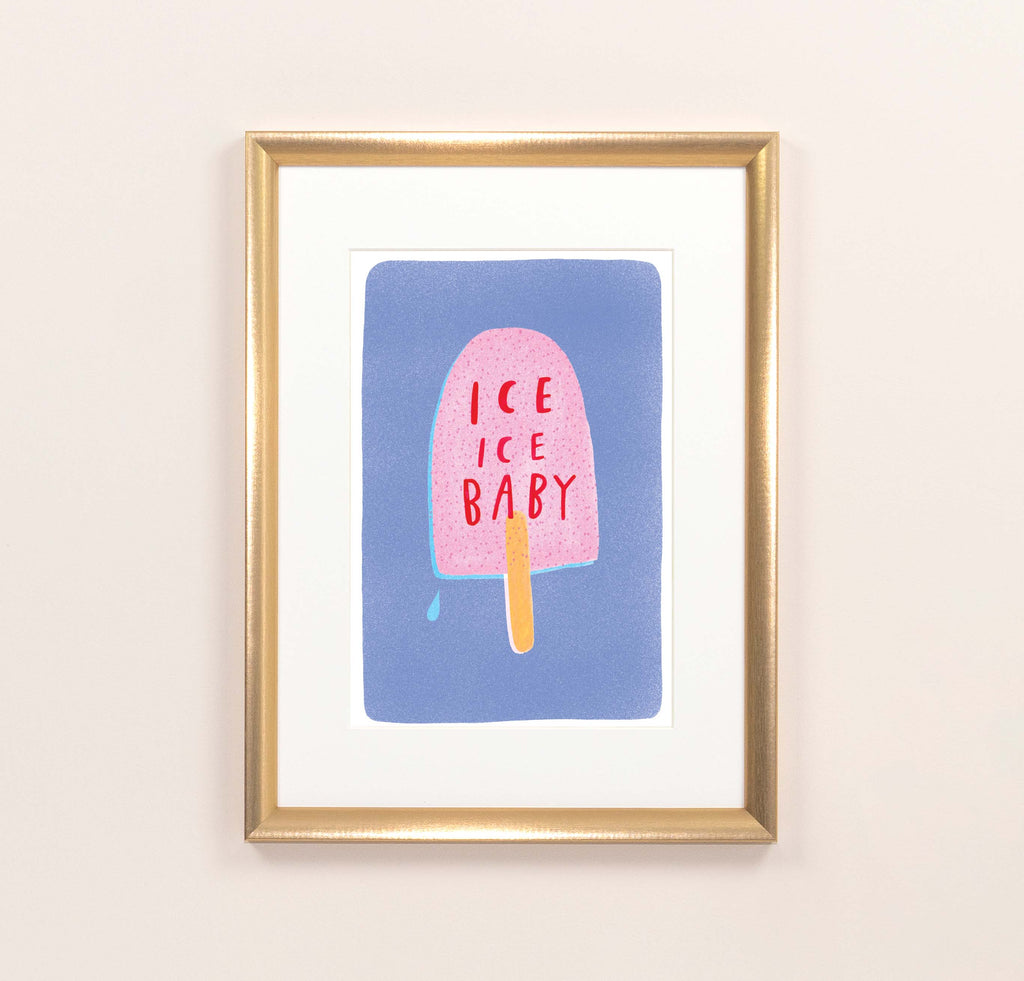 Ice Baby Print