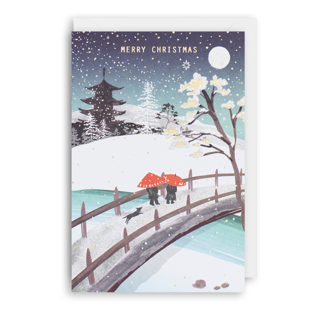 Meri - Bridge Scene Christmas Card