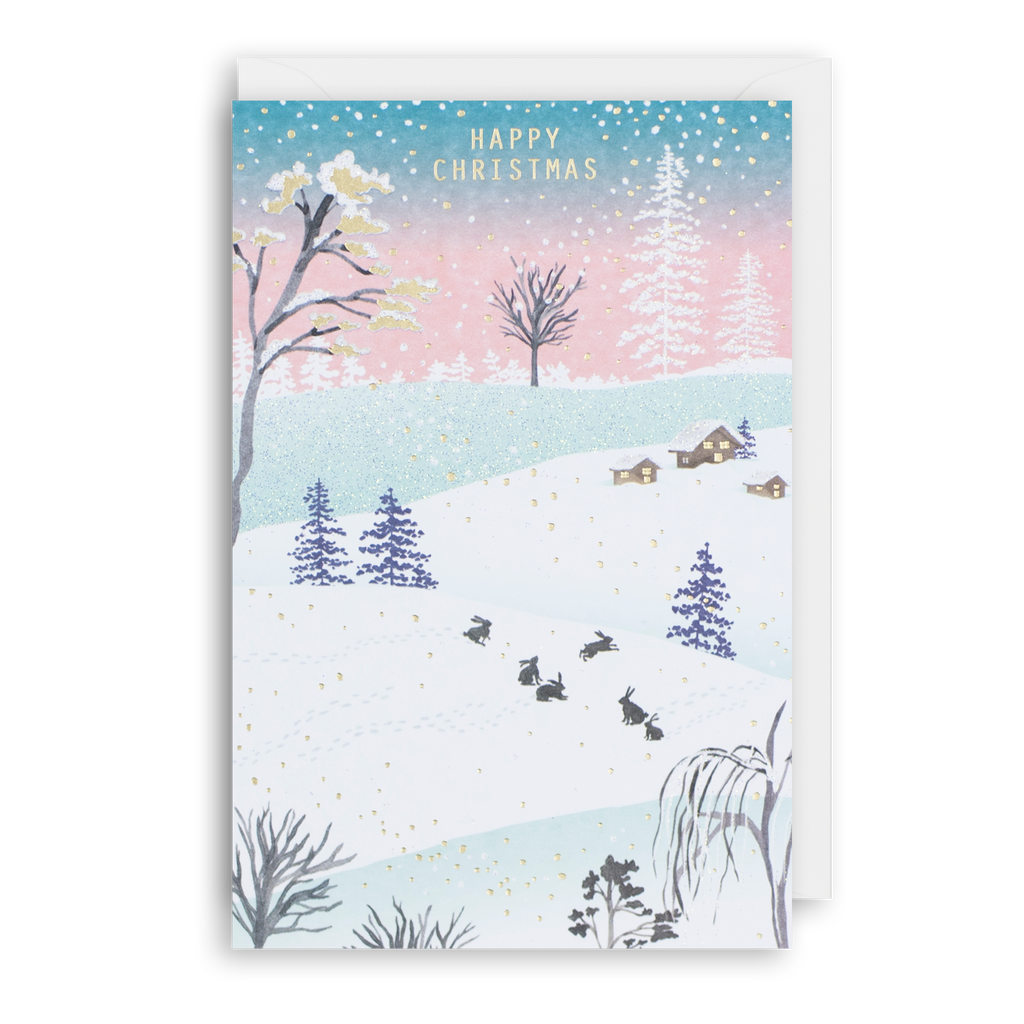 Meri - Hares Christmas Card